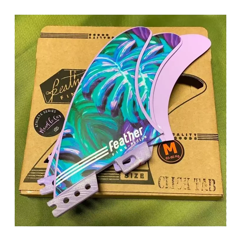 Quilhas surf Feather Fins Maud Le Car Click Tab