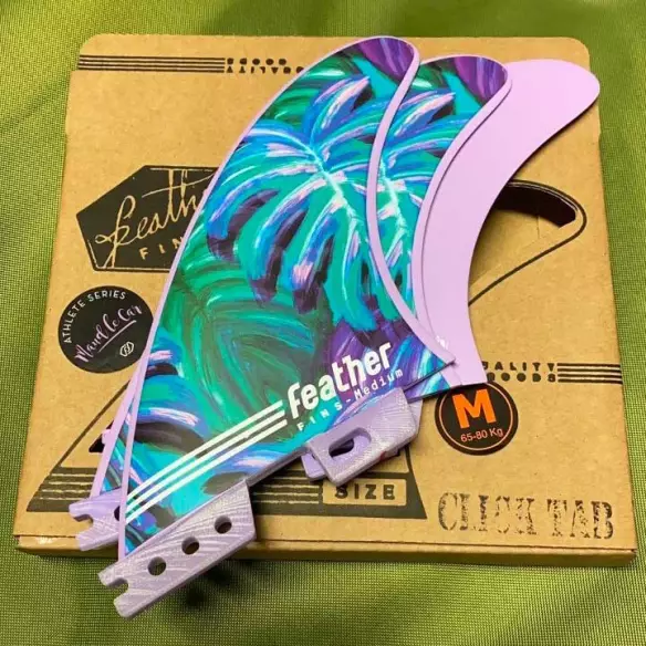 Dérive de surf Feather Fins Maud Le Car Click Tab Dérive de surf Feather Fins Maud Le Car Click Tab