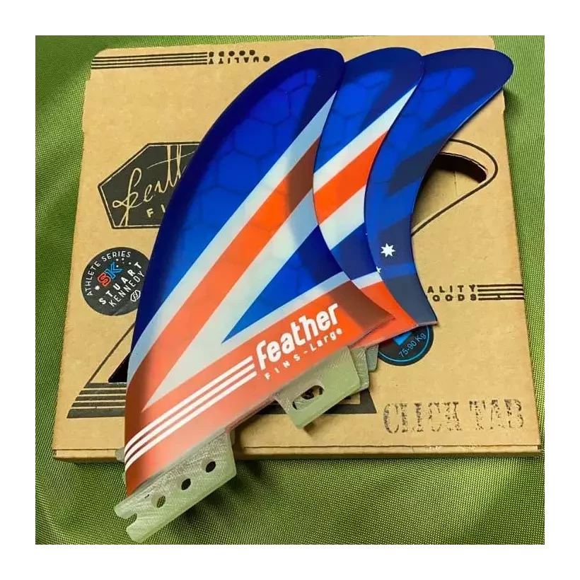 Quilhas surf Feather Fins Stuart Kennedy Click Tab