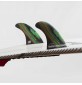 Ailerons de surf Feather Fins Performance Twin Single Tab