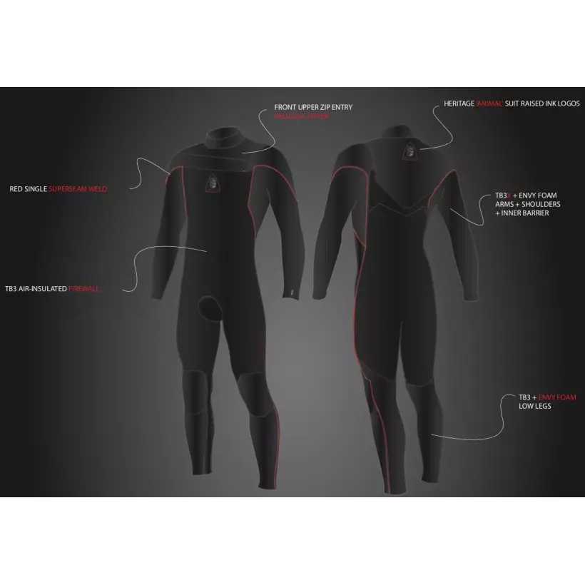 Wetsuit Jack O´Neill Legend 4/3mm +