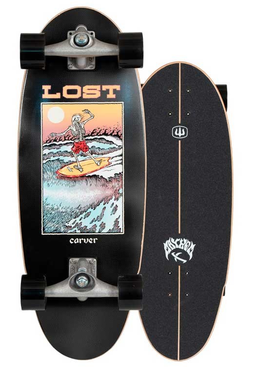 surfskate Carver Lost Bean Bag 28'' Cx