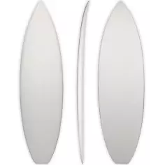 Prancha de foam pre-shapeado EPS modelo 17 2