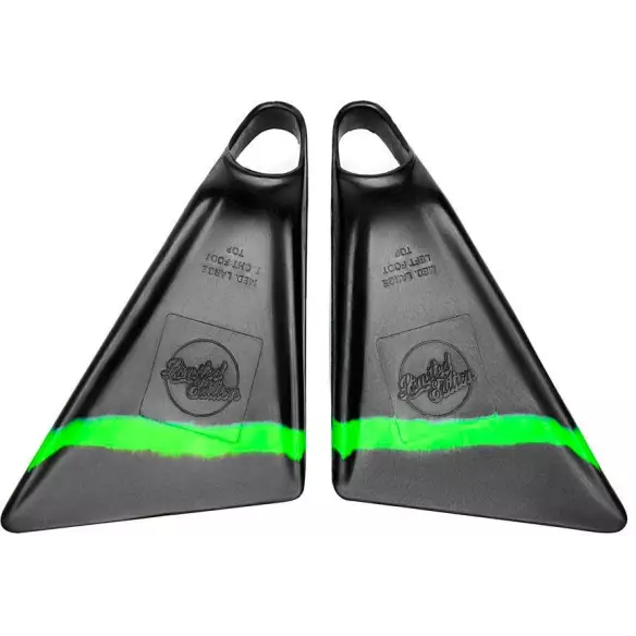 Palmes de bodyboard Limited Edition Sylock Lime Stripe Palmes de bodyboard Limited Edition Sylock Lime Stripe