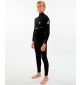 Muta surf Rip Curl Flash-Bomba 4/3mm Zip Free  Junior