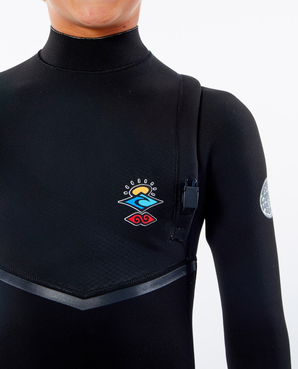 Rip Curl 4/3mm FlashBomb ZipFree Junior Wetsuit