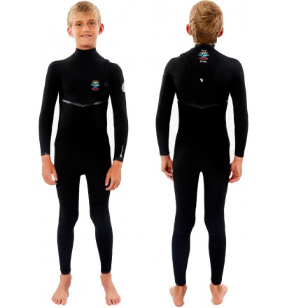 Combinaison Rip Curl Flash-Bomb 4/3mm Zip-Free  Junior