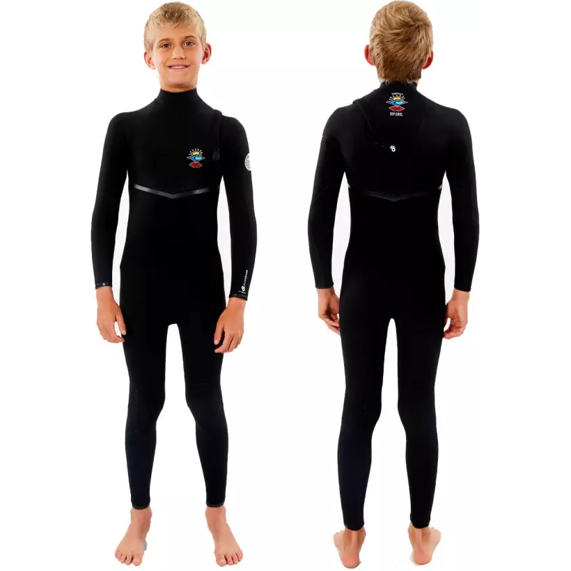 Rip Curl 4/3mm Flash-Bomb Zip-Free  Junior Wetsuit 