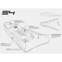 Pinne bodyboard Stealth S4 Retro