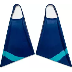 Stealth S2 Pinnacle Bodyboard Fins Navy/Ice Blue