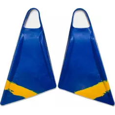 Stealth S2 Pinnacle Bodyboard Fins Blue/Sun Gold