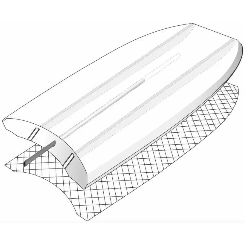 Planche de bodyboard NMD Ben Player Quantum NRG+ISS