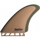 Ailerons de surf Feather Fins Modern Keel Single Tab