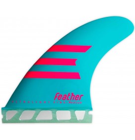 Quilhas surf Feather Ultralight Epoxy HC Single Tab