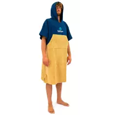 Poncho toalla Surf Logic Navy & Beige 2