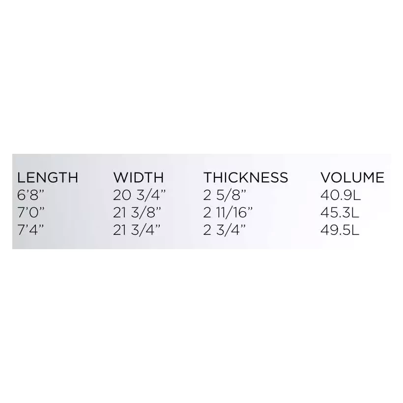 Planche de surf Firewire Seaside & Beyond