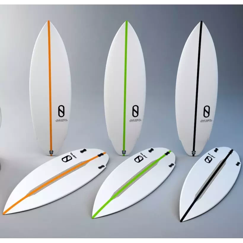 Tabla de surf Slater Designs Flat Earth LFT