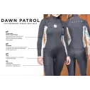 Neoprenanzug Rip Curl Dawn Patrol 3/2mm Damen BZ