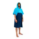 Poncho Surf Logic Cyan & Navy