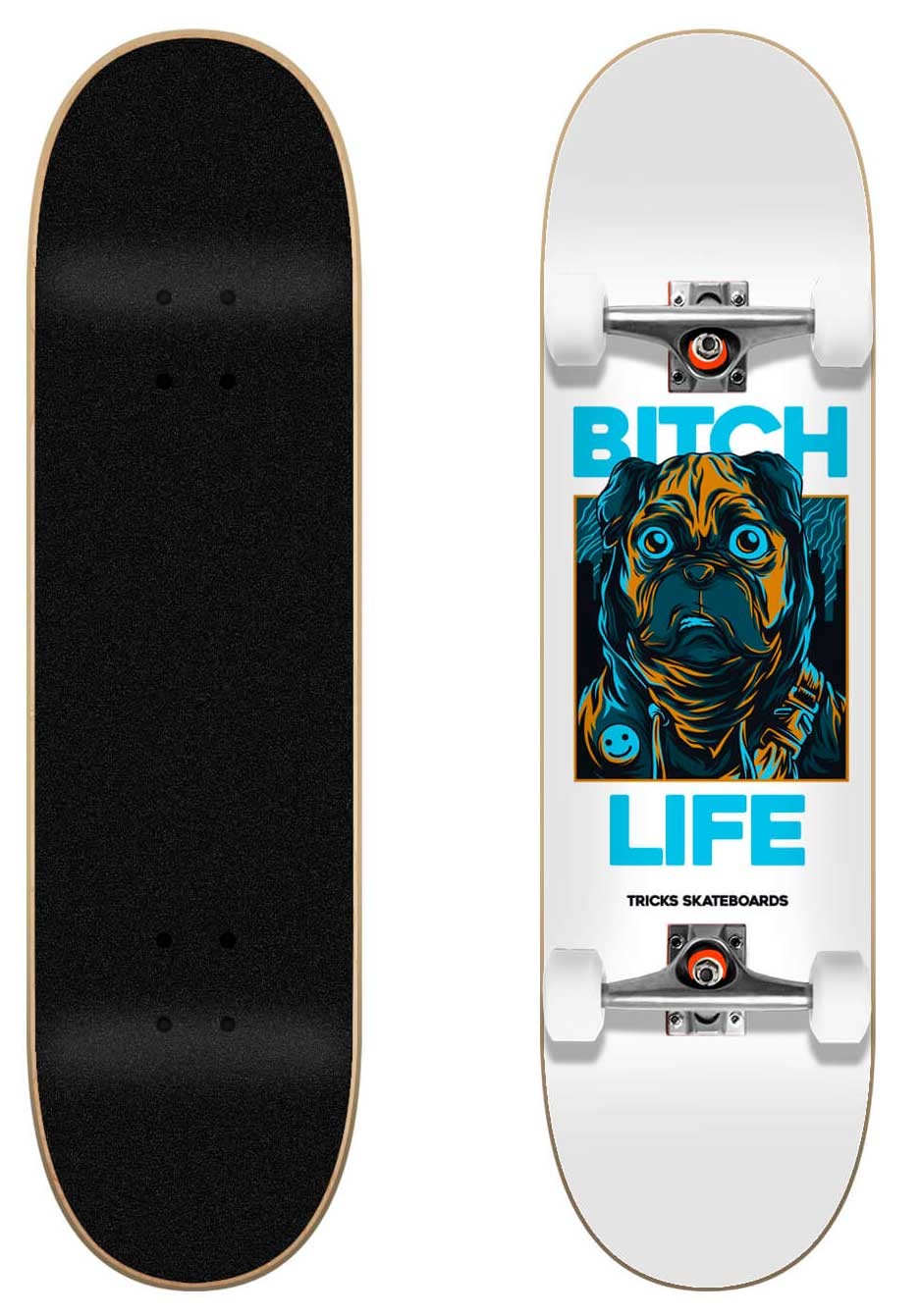 kreupel Perceptie morgen compleet Skateboard Tricks Life 7.87″