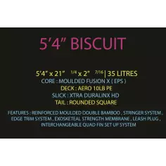 Planche de surf softboard Mullet Biscuit 2