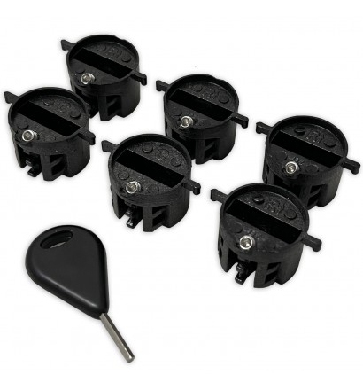 Set of 6 Eurofin Plugs