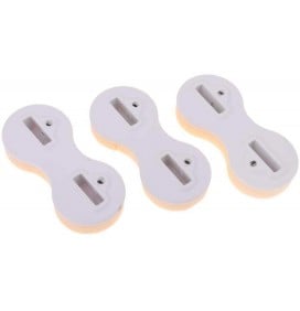 Set di 3 Plugs M-Fins Dual Tab