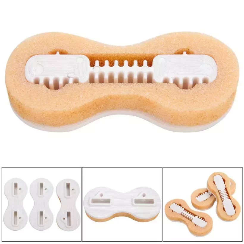 Set mit 3 Plugs M-Fins Dual Tab