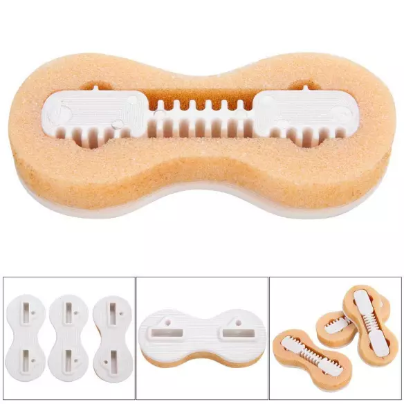 Set di 3 Plugs M-Fins Dual Tab