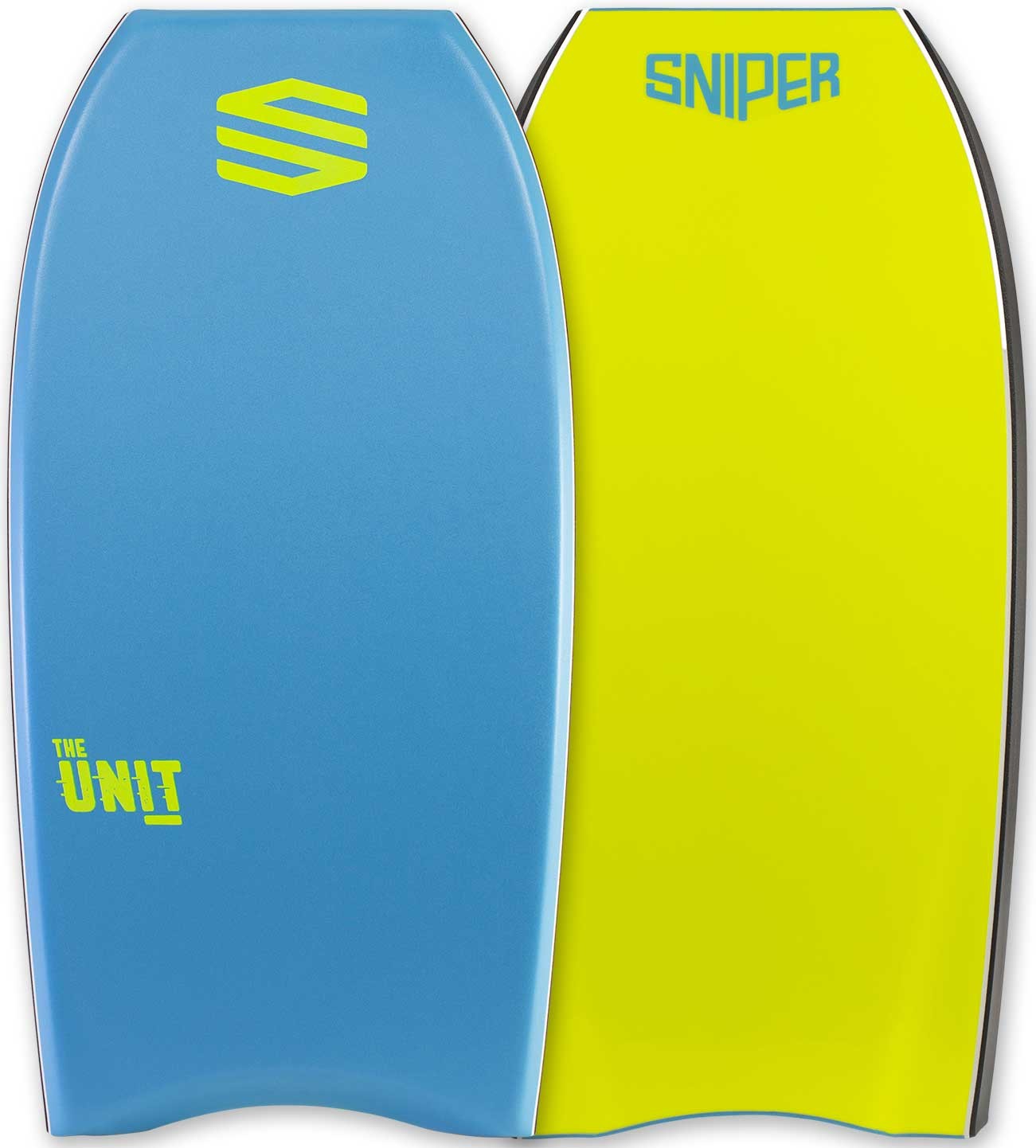 Sniper colore Teal Blu Pinne Bodyboard