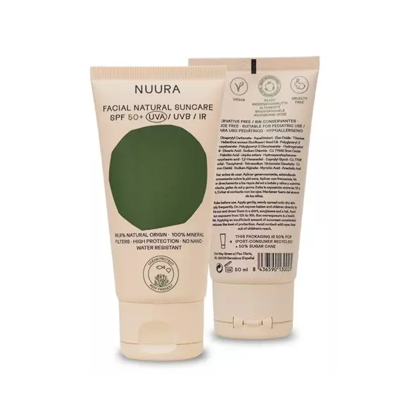 Creme solar Nuura SPF50