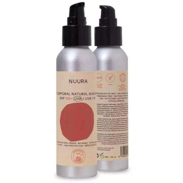 Spray de protetor solar Nuura SPF50