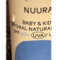 Spray zonnebrandcrème Nuura SPF50 Baby & Kids