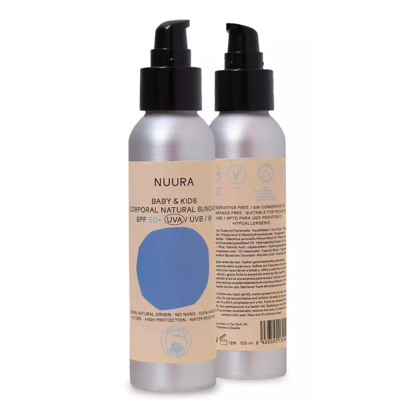 Crema solare spray Nuura SPF50 Baby & Kids