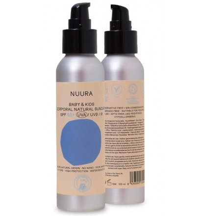 Spray de protetor solar Nuura SPF50 Baby & Kids