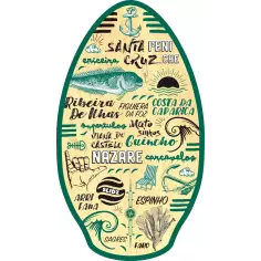 Tabla de skimboard Slidz Wood 41'' Portugal