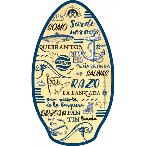 skimboard Slidz Wood 41'' Spain