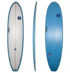 Surfplank mini malibu MS Vette Olifant 7'2 (OP VOORRAAD)