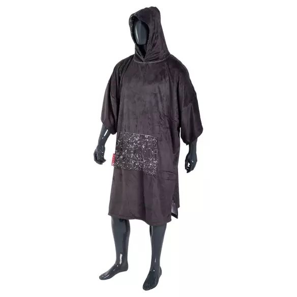Poncho asciugamano Madness Black Speckle