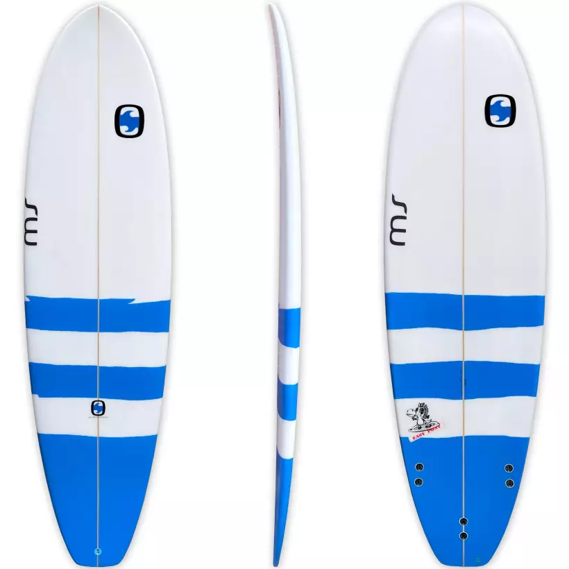 Tabla de Surf Evolutiva de Espuma 100 7'. Se entrega con una