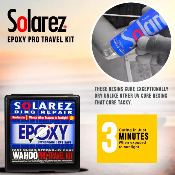 Solarez Pro travel repair kit Epoxy Solarez Pro travel repair kit Epoxy