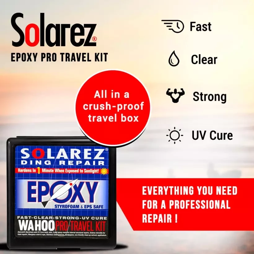 Kit di riparazione Solarez Epoxy Pro viaggio