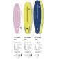 Surfboard softboard Ocean & Earth EZI-Rider Mini-Malibu