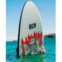 Surfbrett softboard Ocean & Earth Bat Outta Hell EZI-Rider 5'6 Quad
