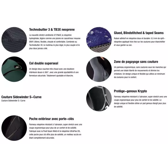 Fato Surf O´Neill Hyperfreak Comp 4/3mm Fato Surf O´Neill Hyperfreak Comp 4/3mm