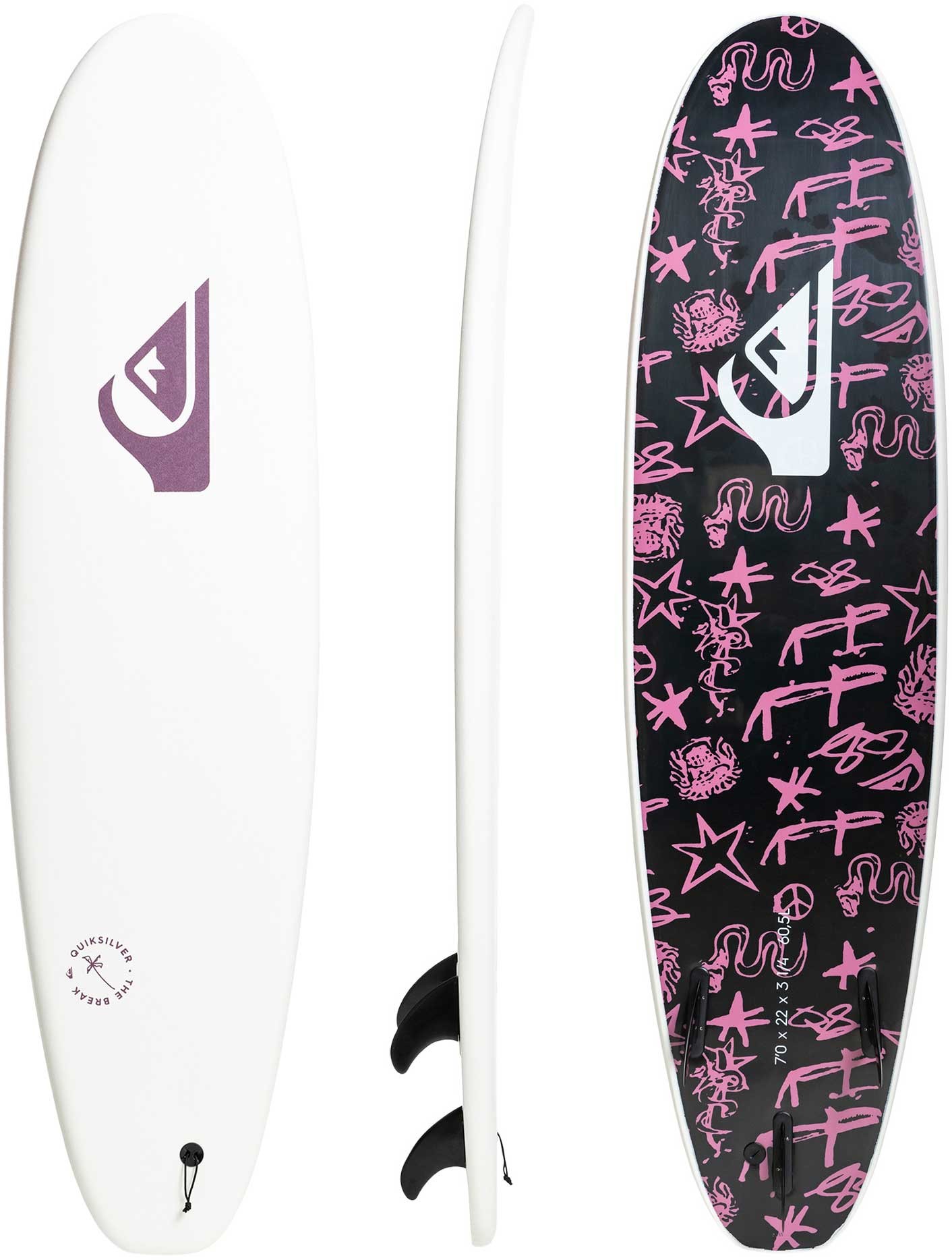 Tabla de surf softboard Quiksilver The Break