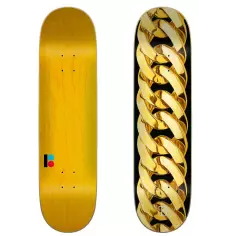 Skateboard Plan B Chain Gold 8.25″