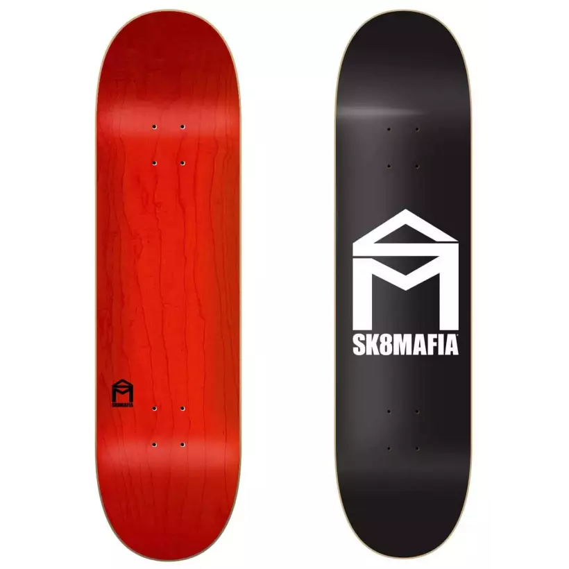 Skateboard Sk8mafia House Logo Black 8″