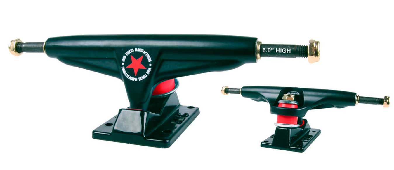 Truck skateboard Iron Black 6'' High