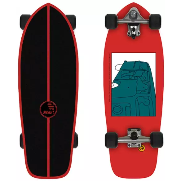 surfskate Slide Joyful Splatter 30'' surfskate Slide Joyful Splatter 30''